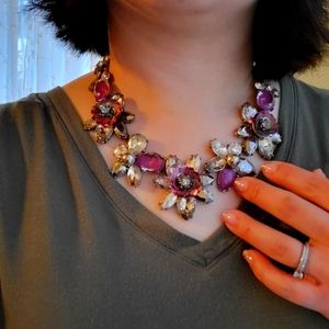 Chloe + Isabel Artisan Floral Burst statement necklace